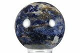 Deep Blue, Polished Sodalite Sphere #241738-1